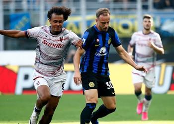 فيديو بولونيا يقتنص تعادل ا ثمين ا بثنائية أمام إنتر ميلان في الدوري الإيطالي