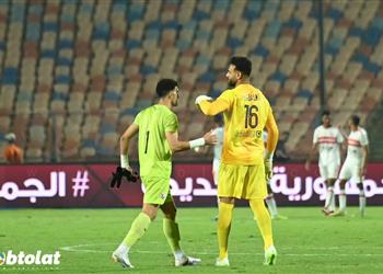 فيديو طرد مباشر لـ محمد عواد في مباراة الزمالك والبنك الأهلي
