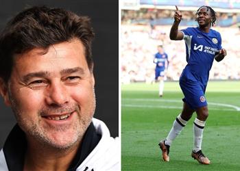 بوتشيتينو بعد اكتساح بيرنلي تشيلسي الآن يحصل على ما يستحق ويشيد بـ ستيرلينج