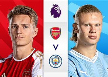 موعد مباراة آرسنال ومانشستر سيتي اليوم في الدوري الإنجليزي