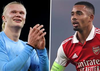 تشكيل مباراة آرسنال ومانشستر سيتي في الدوري الإنجليزي جيسوس وهالاند وجه ا لوجه