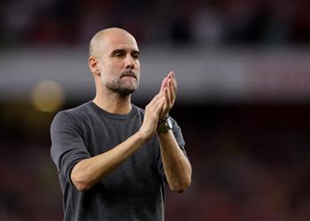 جوارديولا بعد الهزيمة أمام آرسنال لا أريد الحديث عن مشادة هالاند وسنعود أقوى