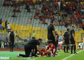 الأهلي يوضح حالة إمام عاشور بعد إصابته في مباراة الإسماعيلي