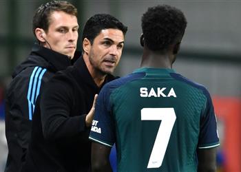 أرتيتا يوضح تطورات إصابة ساكا قبل مباراتي إنجلترا أمام أستراليا وإيطاليا