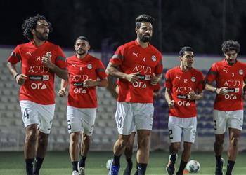 منتخب مصر يخوض مرانه الأول في الإمارات استعداد ا لمباراتي زامبيا والجزائر