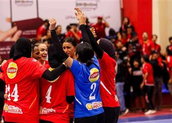 طائرة الأهلي سيدات تفوز على وادي دجلة في الدوري