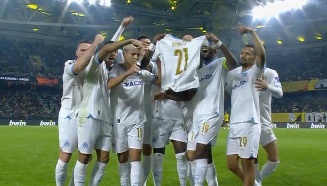 اهداف مباراة مارسيليا وايك اثينا 2 0 الدوري الاوروبي