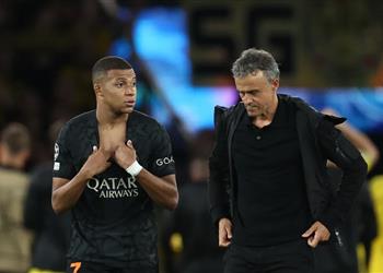 إنريكي ينتقد مبابي رغم تسجيل هاتريك أمام ريمس لست سعيد ا بسببه