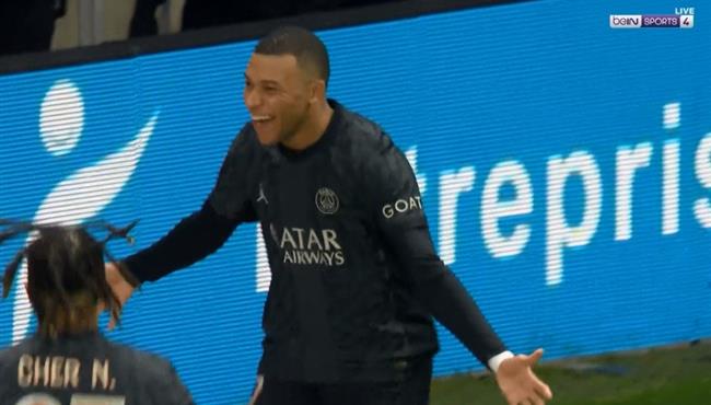 هدف مبابي الثالث في مرمي ريمس بالدوري الفرنسي