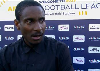 فيديو مدرب صن داونز ي علق باكي ا على تتويج فريقه بـ دوري السوبر الإفريقي