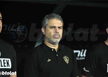 معتمد جمال جماهير الزمالك كانت سند ا لنا أمام بيراميدز وأغمضت عيني في تسديدة أحمد سامي