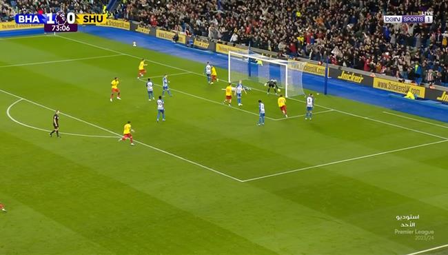 اهداف مباراة برايتون وشيفيلد يونايتد 1 1 الدوري الانجليزي