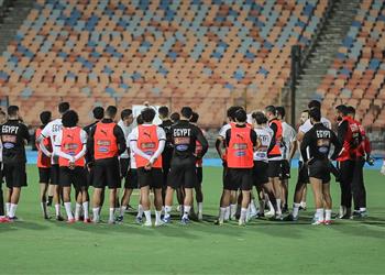 بتواجد محمد صلاح منتخب مصر يواصل تدريباته استعداد ا لمواجهة جيبوتي في تصفيات كأس العالم