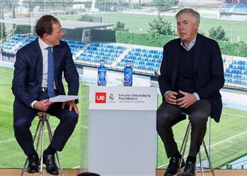 أنشيلوتي مستقبل ريال مدريد آمن وتجاوزنا الصعاب في موسم الرابعة عشر