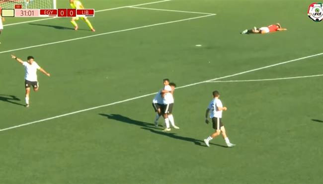 هدف ليبيا الاول في مرمي مصر 1 0 بطولة شمال افريقيا