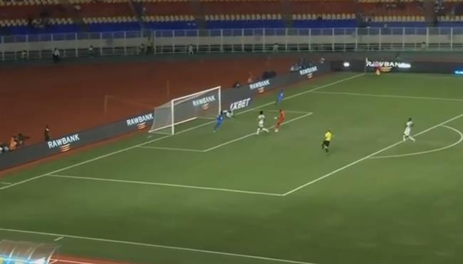 هدف رائع في مباراة الكونغو الديمقراطية وموريتانيا بتصفيات كأس العالم