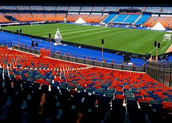 استاد القاهرة جوائز ومسابقات للجماهير في مباراة مصر وجيبوتي وحرب فلسطين سبب العزوف عن الحضور