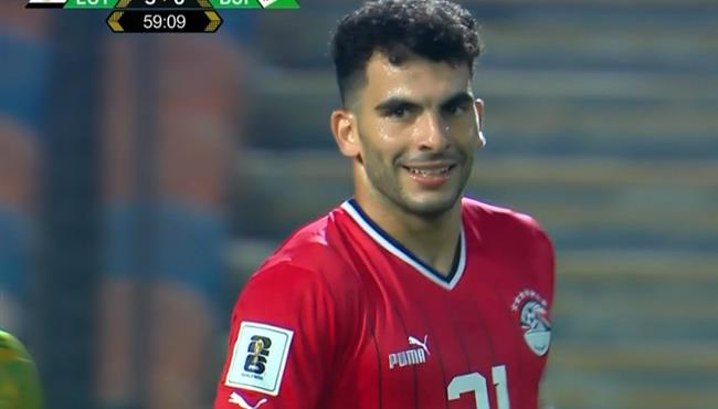 زيزو كاد ان يسجل هدف امام جيبوتي بتصفيات كأس العالم