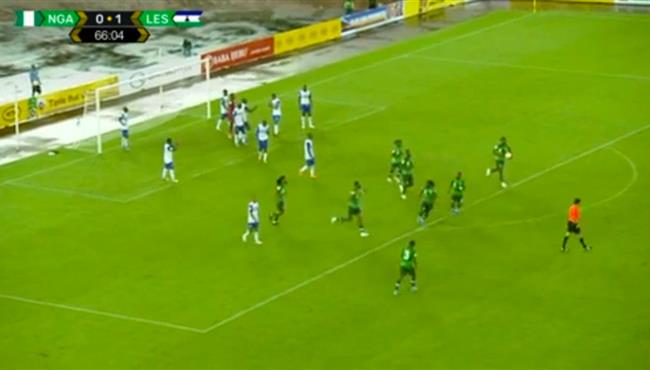 اهداف مباراة نيجيريا وليسوتو 1 1 تصفيات كأس العالم