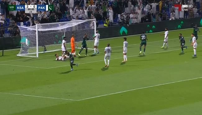 هدف السعودية الثالث في مرمي باكستان بتصفيات كأس العالم