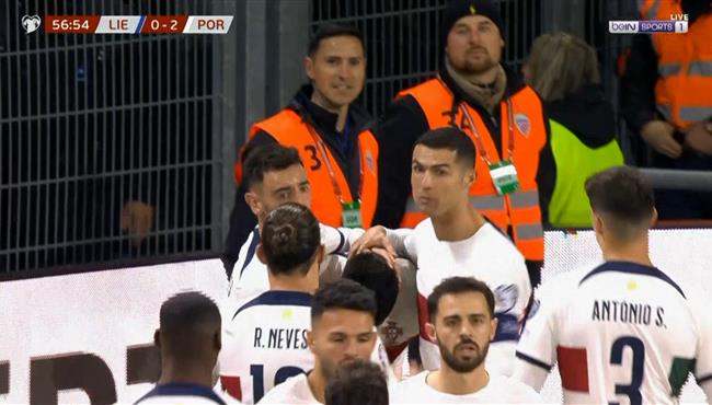 هدف جواو كانسيلو في مرمي ليشتنشتاين بتصفيات كأس امم اوروبا