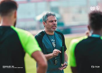 مران الزمالك جلسة خاصة بين معتمد جمال وشيكابالا وتأهيل ثنائي الفريق استعداد ا لمباراة أبو سليم