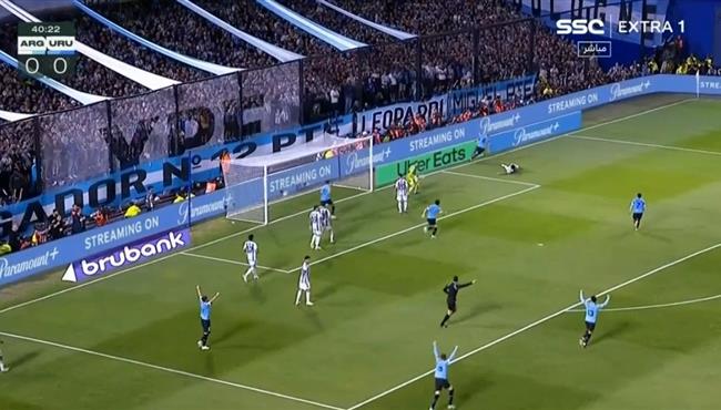 اهداف مباراة الارجنتين واوروجواي 0 2 تصفيات كأس العالم