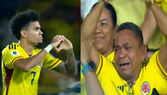 هدف لويس دياز الاول في مرمي البرازيل ورد فعل والده