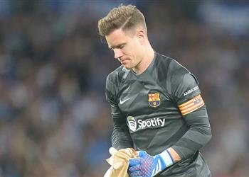 هدوء في برشلونة بشأن إصابة تير شتيجن