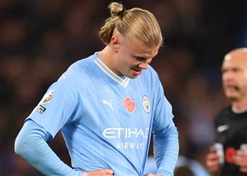 سكاي توضح موقف هالاند من مباراة ليفربول ومانشستر سيتي