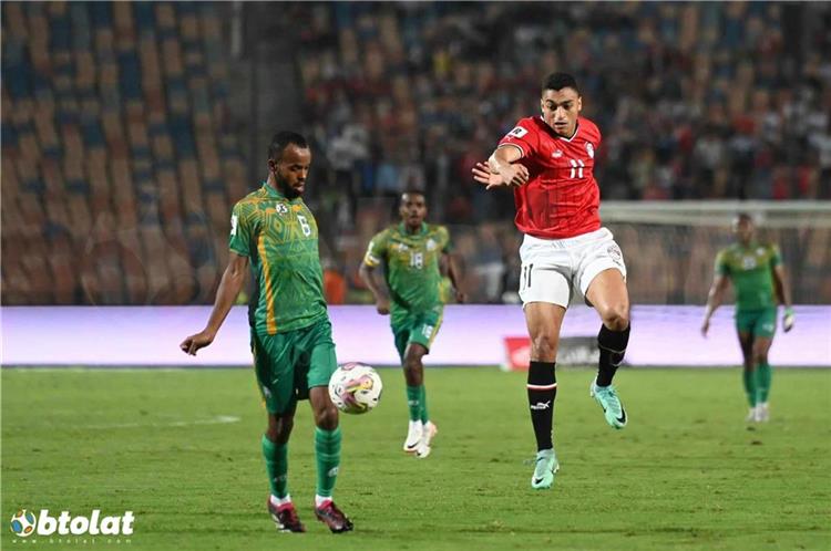 مصطفى محمد مباراة مصر وجيبوتي