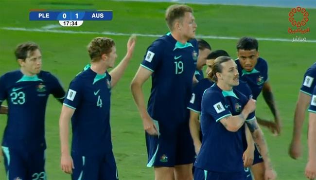 هدف فوز استراليا علي فلسطين 1 0 تصفيات كأس العالم