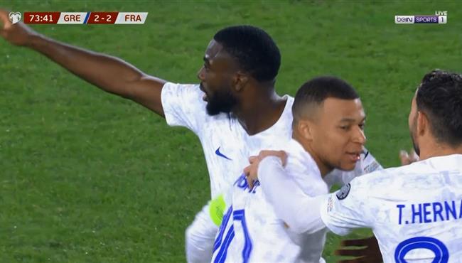 اهداف مباراة فرنسا واليونان 2 2 تصفيات كأس امم اوروبا