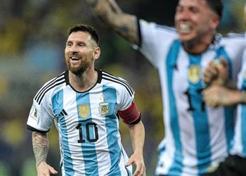 ميسي يعترف شاركت أمام البرازيل مصاب ا وكنا بحاجة للفوز بعد خسارة أوروجواي