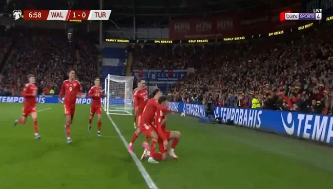 اهداف مباراة ويلز وتركيا 1 1 كاس امم اوروبا