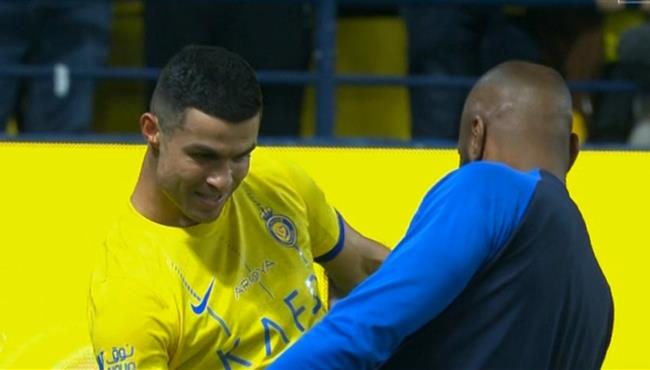 هدف رونالدو الثاني العالمي في مرمي الاخدود بالدوري السعودي