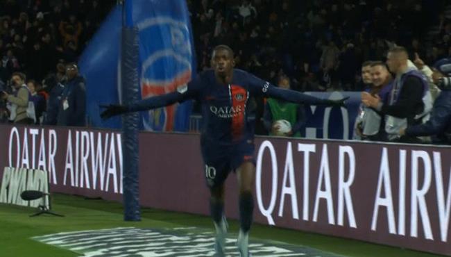 هدف عثمان ديمبلي الرائع في مرمي موناكو بالدوري الفرنسي