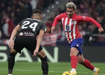 قبل مواجهة برشلونة جريزمان يقود أتلتيكو مدريد لفوز صعب ضد مايوركا في الدوري الإسباني