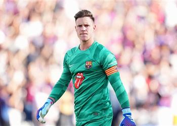 تير شتيجن يثير الغموض قبل مباراة برشلونة وبورتو في دوري أبطال أوروبا