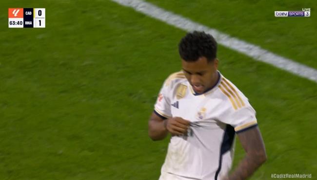 هدف رودريجو الثاني الرائع في مباراة ريال مدريد وقادش بالدوري الاسباني