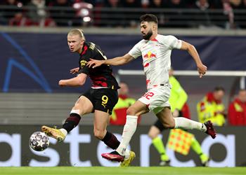 جفارديول كنت أشعر بالسعادة عند استبدال هالاند خلال مواجهته