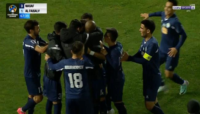 اهداف مباراة الفيصلي وناساف كارشي 1 3 دوري ابطال اسيا