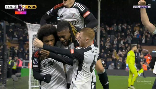 اهداف مباراة فولهام وولفرهامبتون المثيرة 3 2 الدوري الانجليزي
