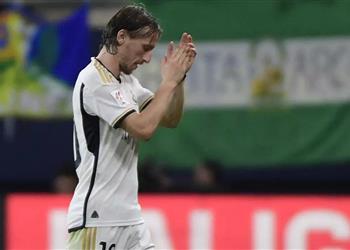 ضربة جديدة لـ ريال مدريد مودريتش يغيب عن مواجهة نابولي في دوري أبطال أوروبا