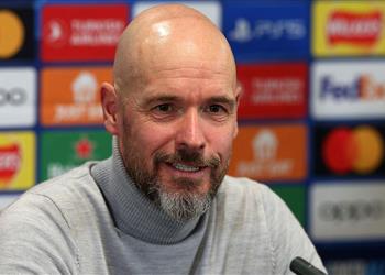 تين هاج يوجه طلب ا إلى لاعبي مانشستر يونايتد قبل مواجهة جالطة سراي