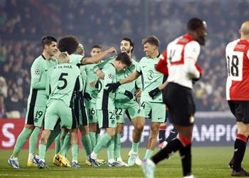 أتلتيكو مدريد يفوز على فينورد بـ النيران الصديقة ويتأهل إلى ثمن نهائي دوري أبطال أوروبا