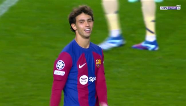 العارضة تحرم جواو فيليكس من تسجيل هدف امام بورتو