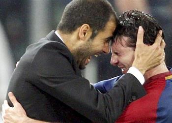 كواليس تظهر لأول مرة حوار مثير بين ميسي وجوارديولا للرحيل عن برشلونة في 2020