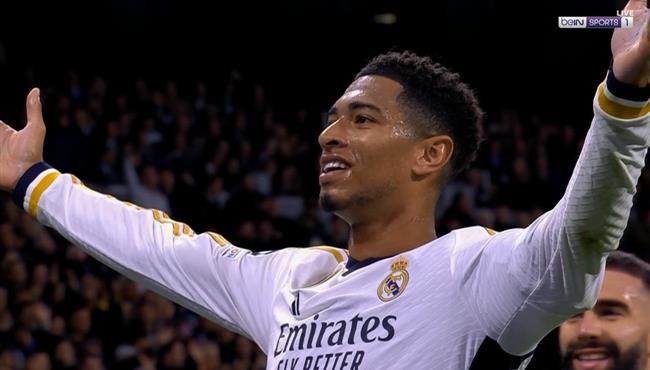 هدف بيلينجهام في مرمي نابولي بدوري ابطال اوروبا