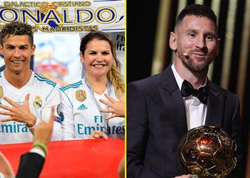 أول رد فعل من شقيقة رونالدو بعد فوز ميسي بالكرة الذهبية 2023